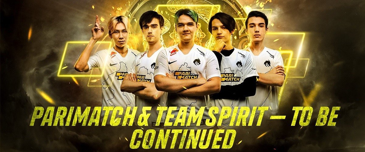 БК Parimatch и киберспортивная организация Team Spirit объявили о продлении сотрудничества